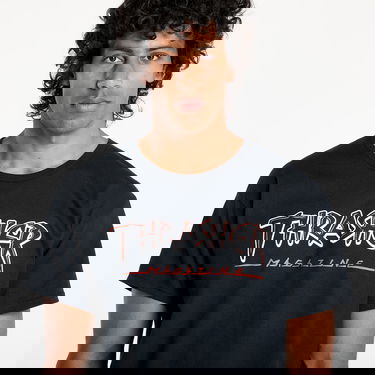 Тениска Thrasher Thrasher Slash T-Shirt Черно | 145684, 1