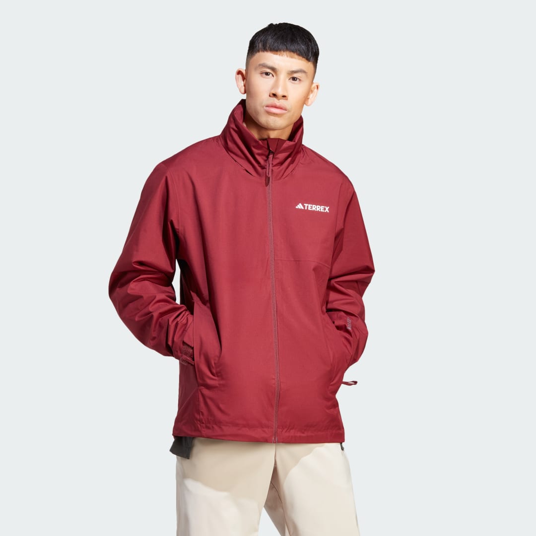 Ветровка adidas Performance Terrex Multi RAIN.RDY 2-Layer Червено | IA1815, 1