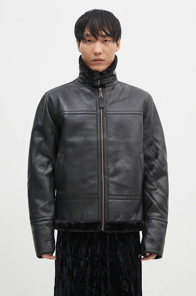 B3 Leather Bomber Jacket