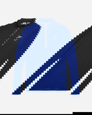 Тениска Nike Patta Running Team Half-Zip Longsleeve Deep Royal Blue Синьо | FJ3069-455, 1