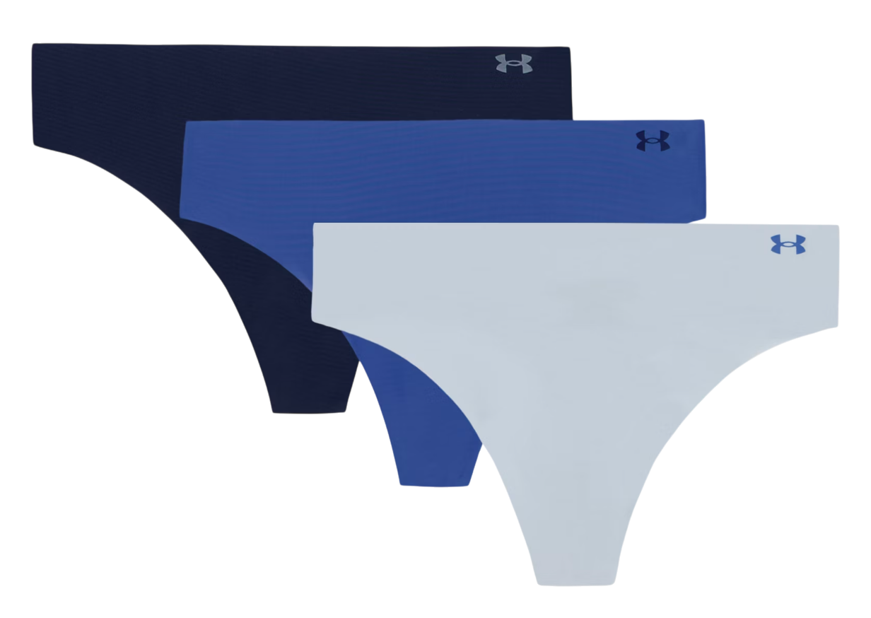 гащички Under Armour Under Armour Solid 3-Pack Thong Underwear Многоцветен | 1383893-453, 0