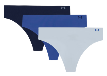 гащички Under Armour Under Armour Solid 3-Pack Thong Underwear Многоцветен | 1383893-453, 0