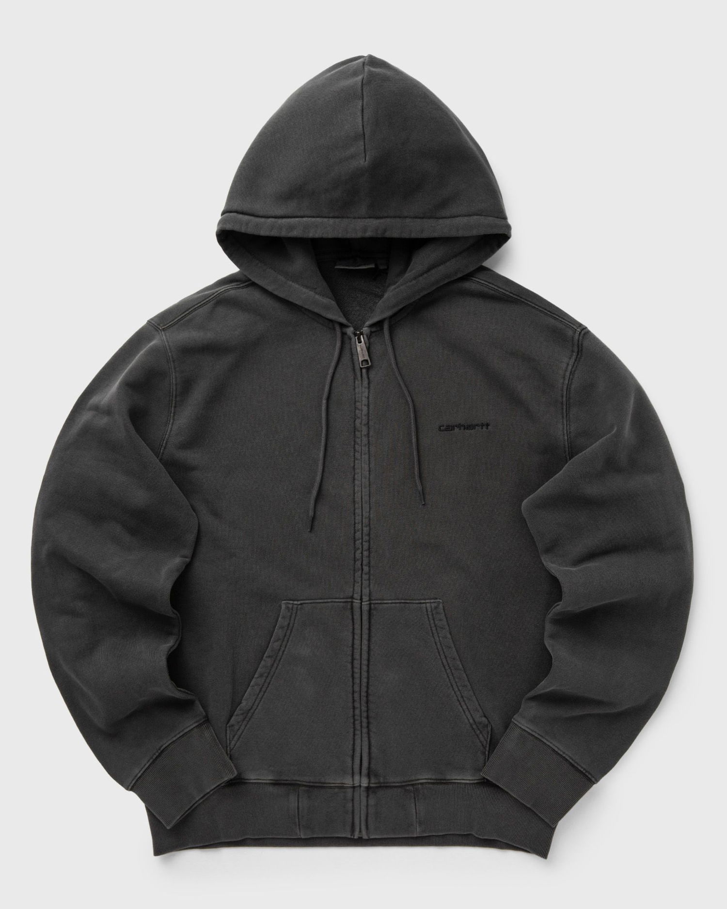 Суитчър Carhartt WIP Hooded Duster Script Jacket Сиво | I033619-89.GD, 0