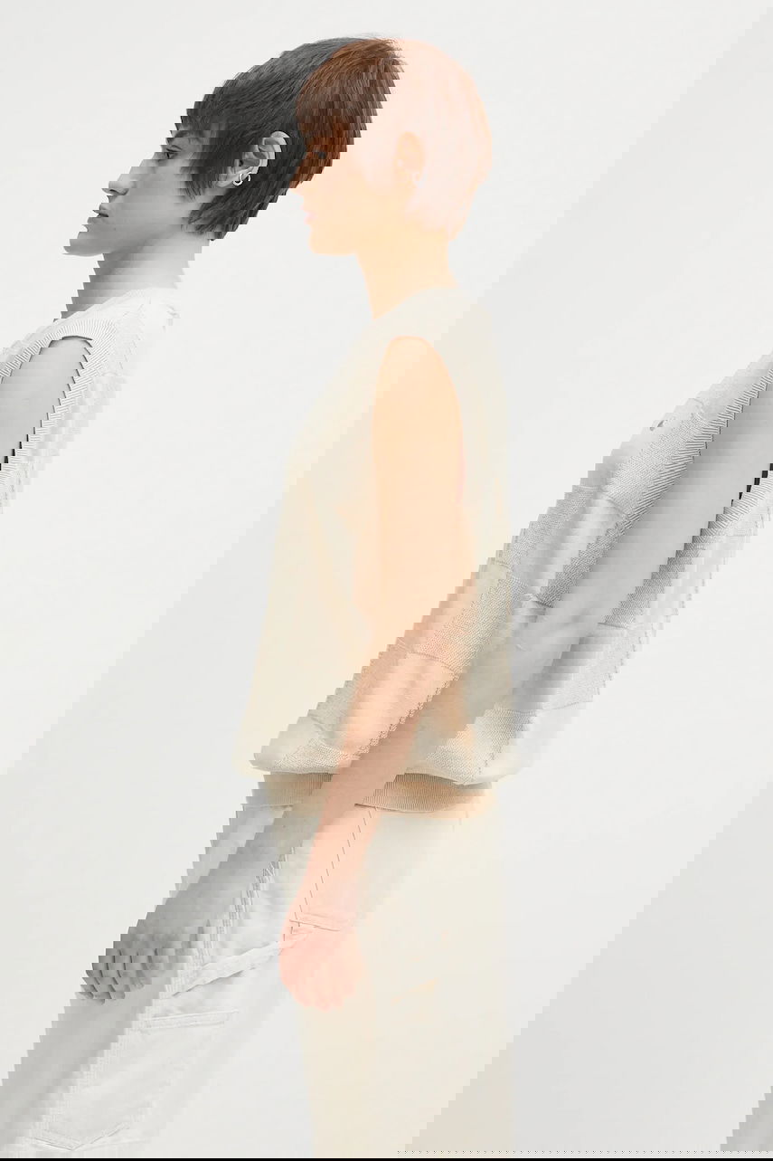 Пуловер Carhartt WIP Checker Vest Sweater Бежово | I034544.2LPXX, 1