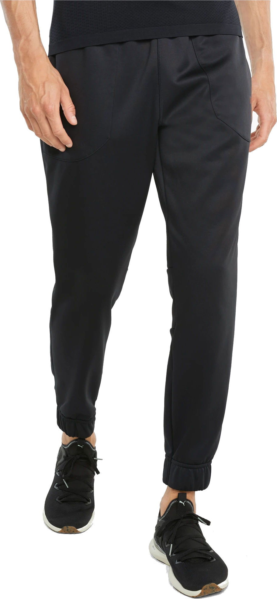 Спортни панталони Puma Train PWRFLEECE Черно | 52089401, 0