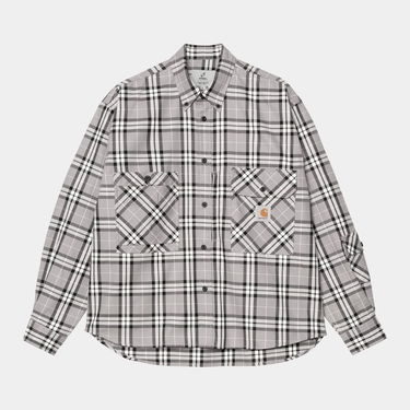 Риза Carhartt WIP Carhartt WIP x INVINCIBLE® L/S Work Shirt Многоцветен | A242083_3, 4