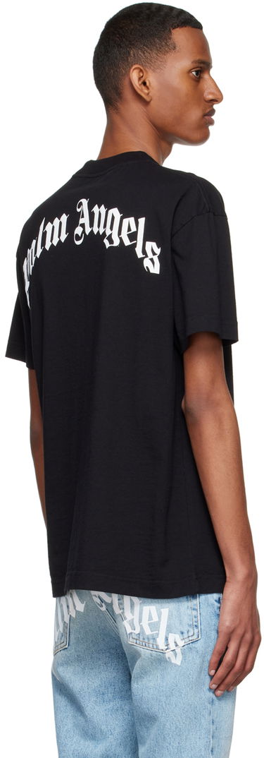 Тениска Palm Angels Broken Palm Tee Черно | PMAA001S22JER0221055, 2