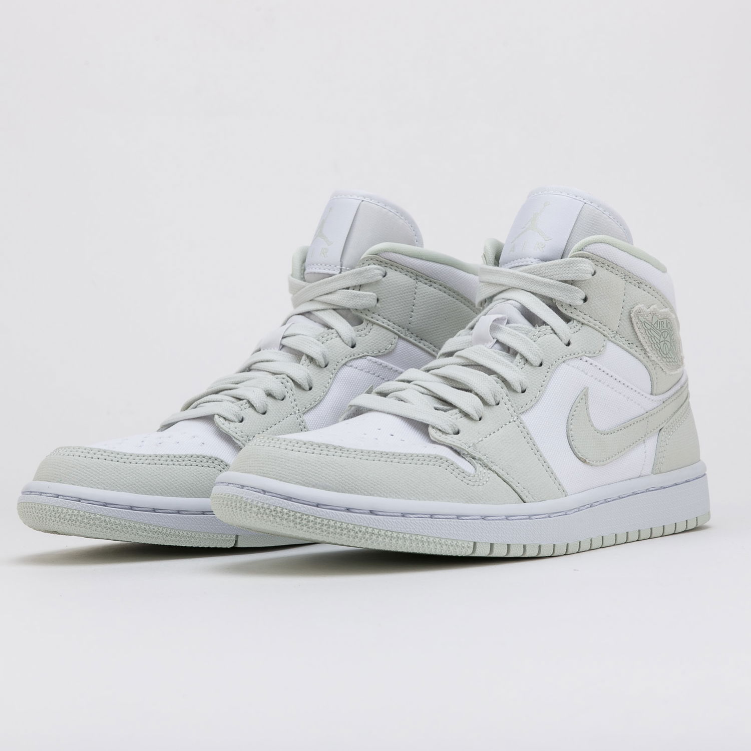 Кецове и обувки Jordan Air Jordan 1 Mid "Spruce Aura" Бяло | CV5280-103, 1