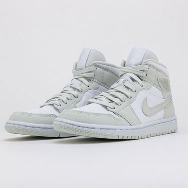 Кецове и обувки Jordan Air Jordan 1 Mid "Spruce Aura" Бяло | CV5280-103, 1