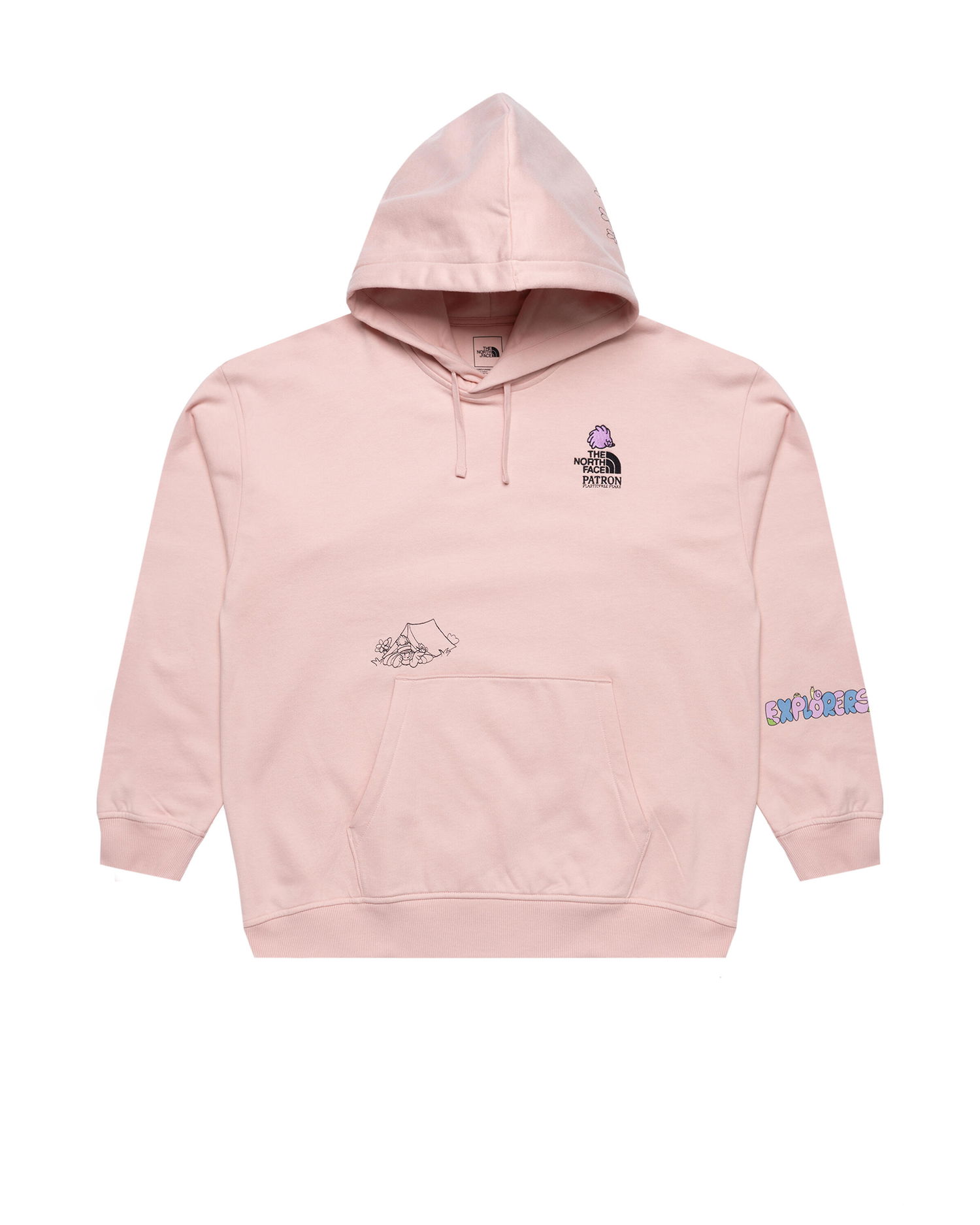 Суитчър The North Face The North Face x Patron Oversized Hoodie Розово | NF0A8C2VLK61, 0