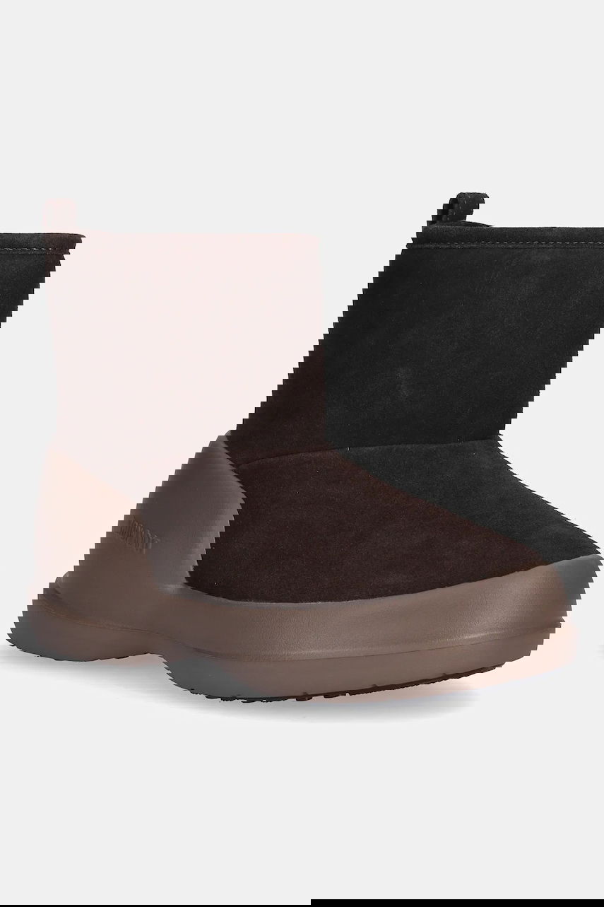 Кецове и обувки Moon Boot MEZZALUNA Suede Mid Snow Boots Кафяво | 80D2500060.M010, 0