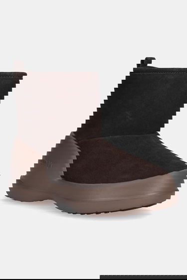 Кецове и обувки Moon Boot MEZZALUNA Suede Mid Snow Boots Кафяво | 80D2500060.M010, 0