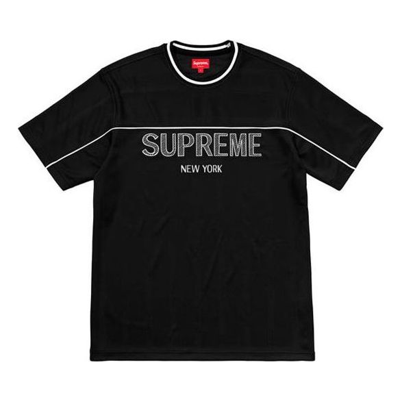 Тениска Supreme Warm Up Top Черно | SUP-SS18-0011