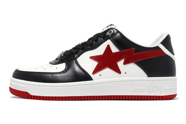 Кецове и обувки BAPE Bape Sta #3 Black/Red Черно | 0ZXSHM191303M, 1