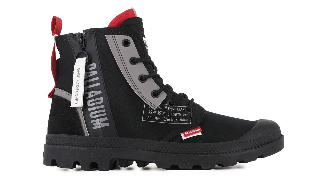 Кецове и обувки Palladium Pampa HI Dare Zip Черно | 79515-010-M, 1