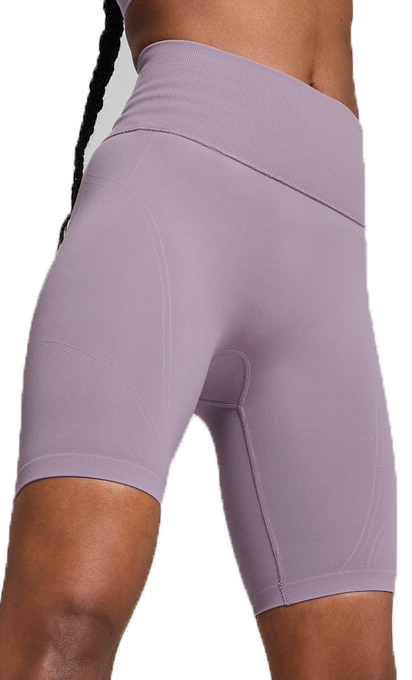 Къси панталони Puma Puma ShapeLuxe Seamless High-Waisted 6" Bike Shorts Лилаво | 524386-30