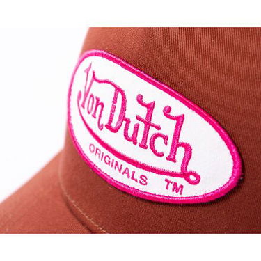 Шапка с козирка Von Dutch Trucker Boston Кафяво | VD7030732, 3