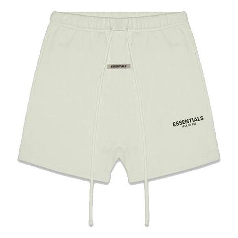 Къси панталони Fear of God Essentials FW20 Sweatshorts Зелено | FOG-FW20-305