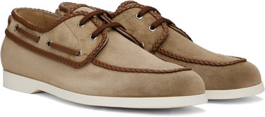 Кецове и обувки Valentino Valentino Garavani New Leisure Boat Shoes Бежово | 6Y2S0J38VNN, 3