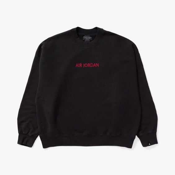 Суитчър Jordan Wordmark x Crew Черно | DV6469-010, 0