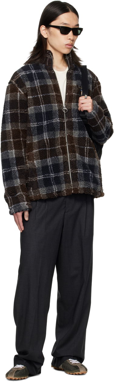 Яке Barbour Barbour Tartan Sherpa Fleece Jacket Кафяво | MFL0187TN38, 3
