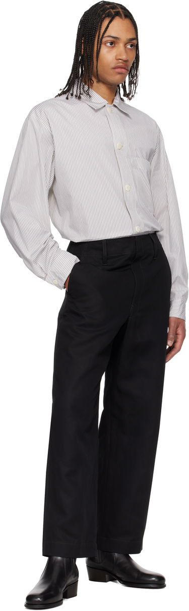 Панталони LEMAIRE Lemaire Big Chino Trousers Черно | PA1207 LF1350, 3