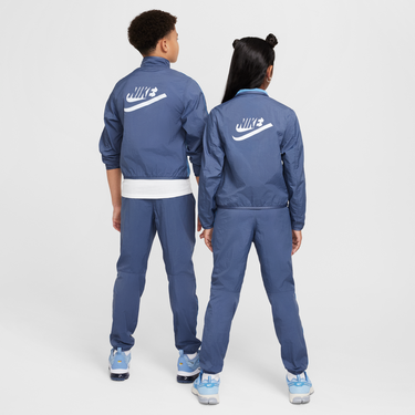 Комплект Nike Nike Sportswear Tracksuit Big Kids Синьо | FD3058-491, 3