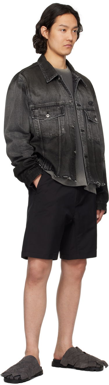Яке We11done We11done Sporty Selldone Denim Jacket Черно | WD-DJ1-25-308-U-BK, 3
