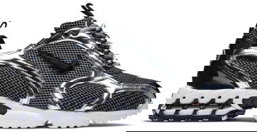 Кецове и обувки Nike Stussy x Air Zoom Spiridon Caged 2 "Pure Platinum" Металик | CU1854-001, 0