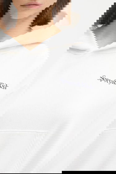 Суитчър Sporty & Rich Sporty & Rich Health Is Wealth Soft Cropped Hoodie Бяло | ST085625006WH01, 3