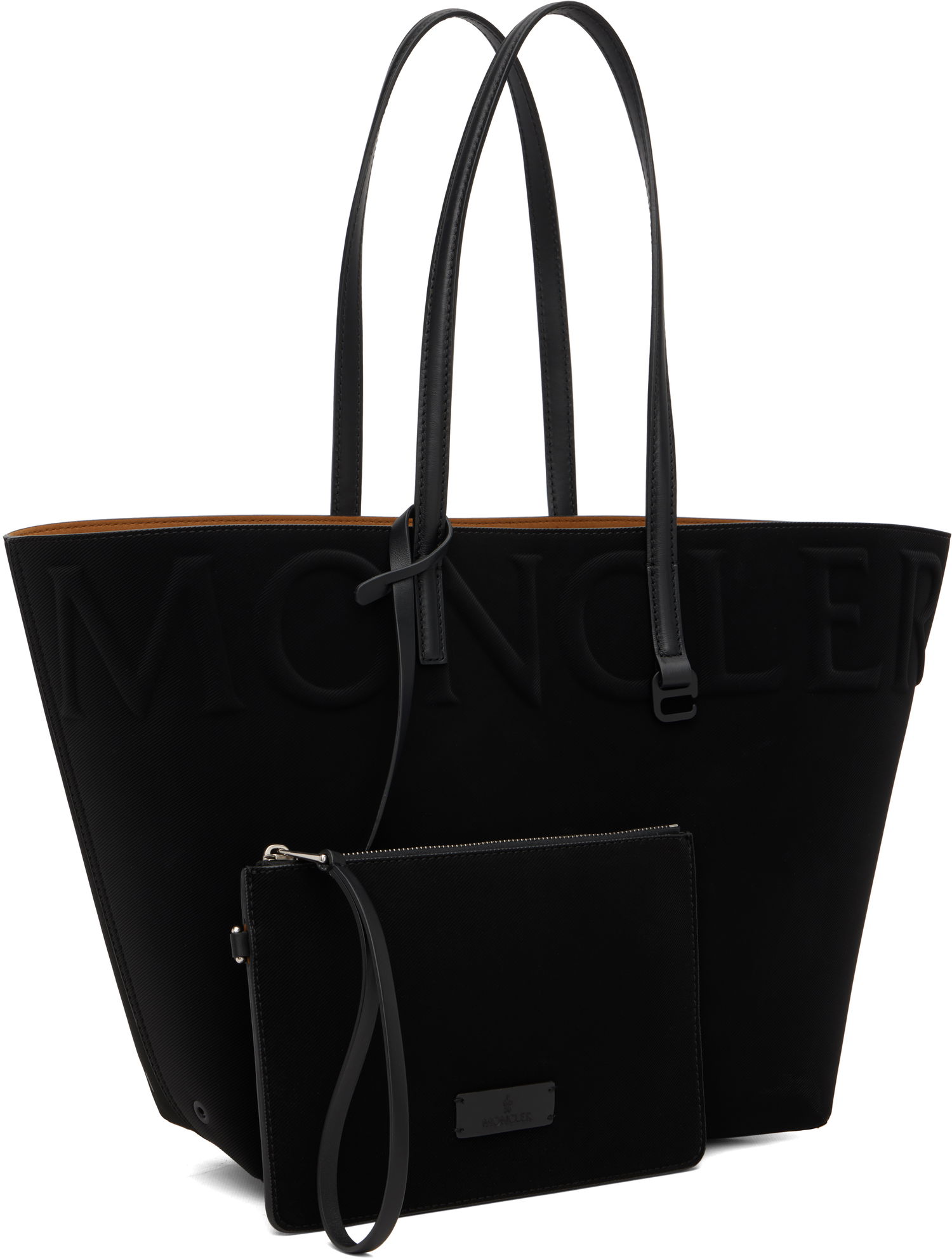 Голяма пазарска чанта Moncler Moncler Mini Tote Черно | K209B5D00012M7769, 1