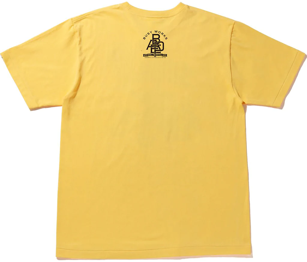Тениска BAPE Archive Graphic #9 Tee Жълто | 001TEI201021F-YEL, 1
