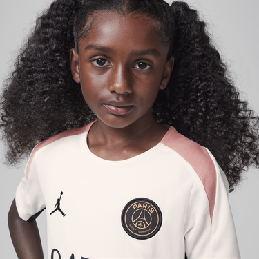 Тениска Jordan Paris Saint-Germain Strike Dri-FIT Knit Soccer Jersey Бежово | FQ2632-111, 2