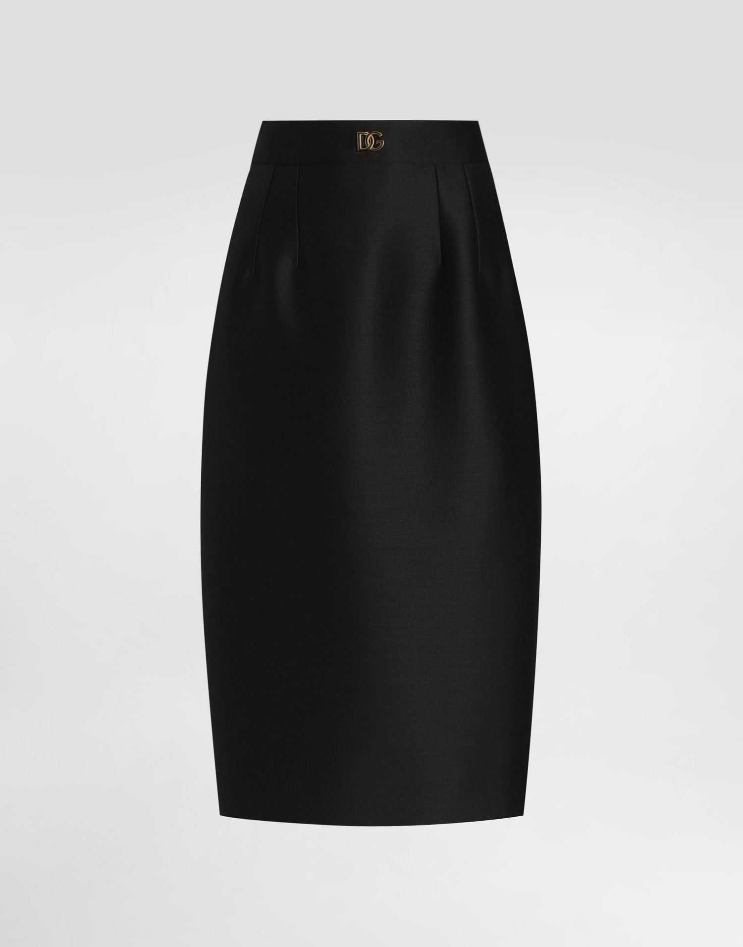 Пола Dolce & Gabbana Dolce & Gabbana Faille Sheath Skirt Черно | F4CJGTFU3R1N0000, 0