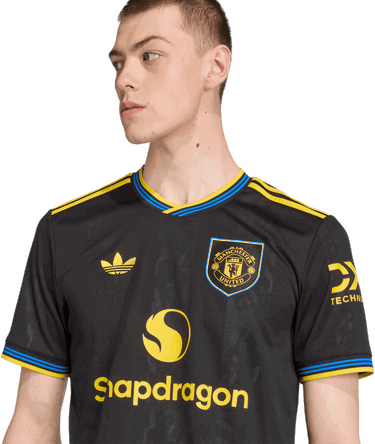 Фланелка adidas Performance Manchester United 25/26 Third Jersey Черно | KD4225, 3