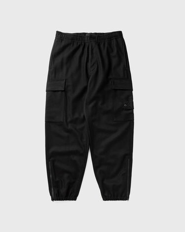 Карго панталони Stone Island Fleece Cargo Trousers with Elastic Waist and Zipped Cuffs Черно | K2S153100021S0F24.V0029, 2