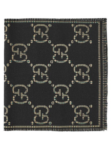 Шал Gucci GG Scarf Black Черно | 660025-4G386-1066