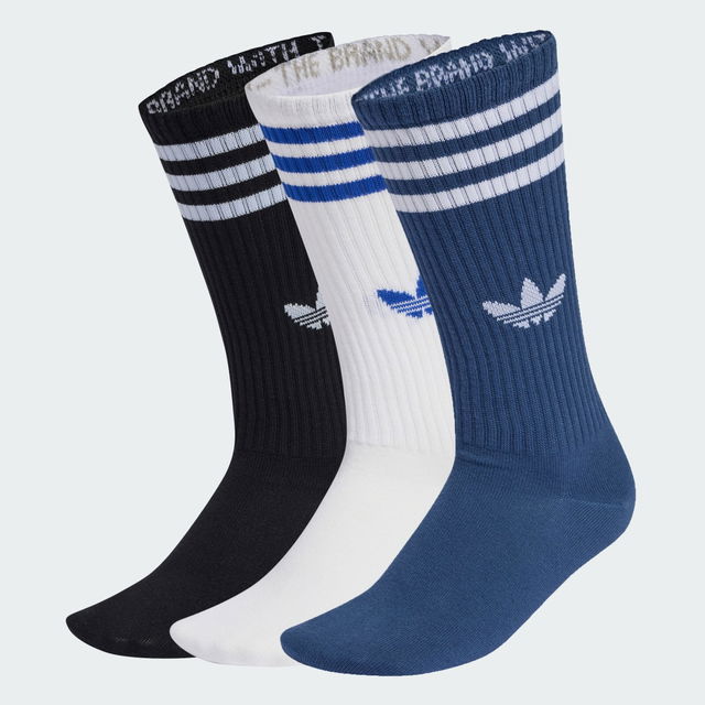 3-Stripes High Crew Socks 3-Pack