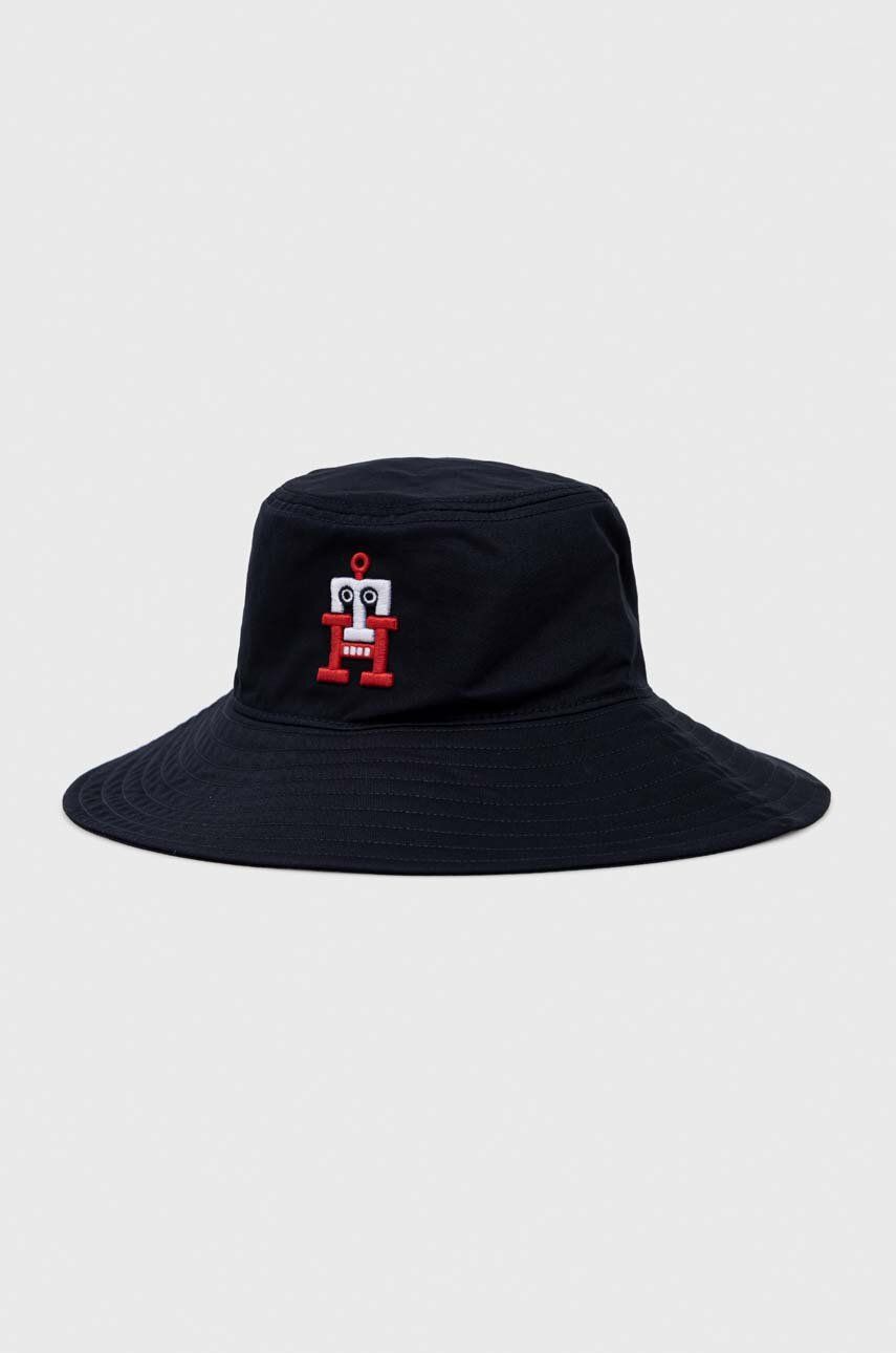 Шапка Tommy Hilfiger Bucket Hat Тъмно синьо | AW0AW15059.PPYX, 0