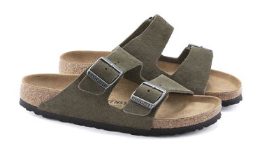 Кецове и обувки Birkenstock Arizona BS Thyme Narrow Fit Зелено | 1025047, 5