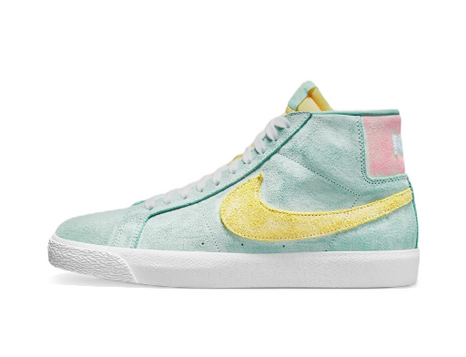 Скеитбординг Nike SB Zoom Blazer Mid Premium SB "Light Dew Zitron" Зелено | DA1839-300