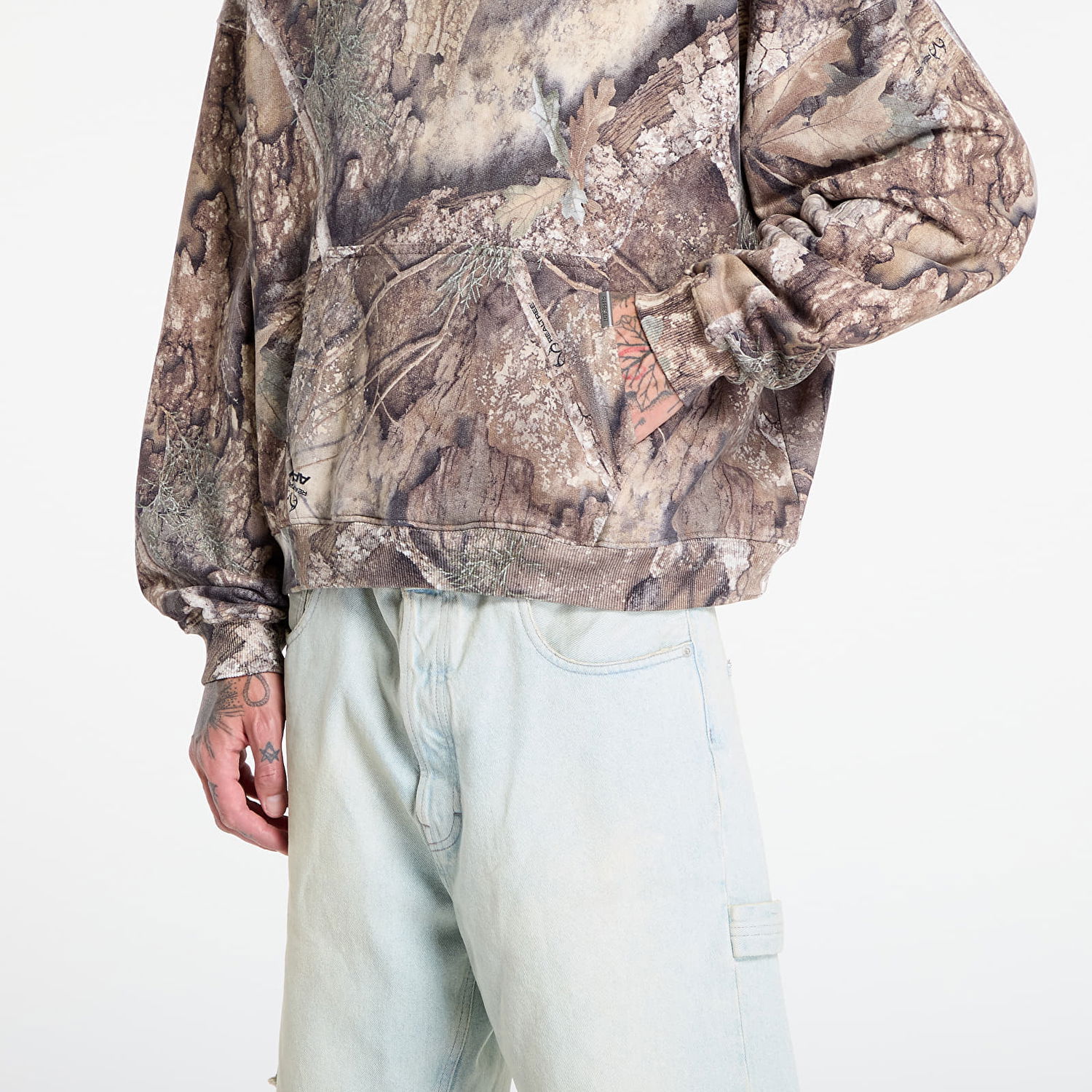Суитчър Represent Clo REPRESENT Real Tree Camo Hoodie Кафяво | MLM100308-55, 1