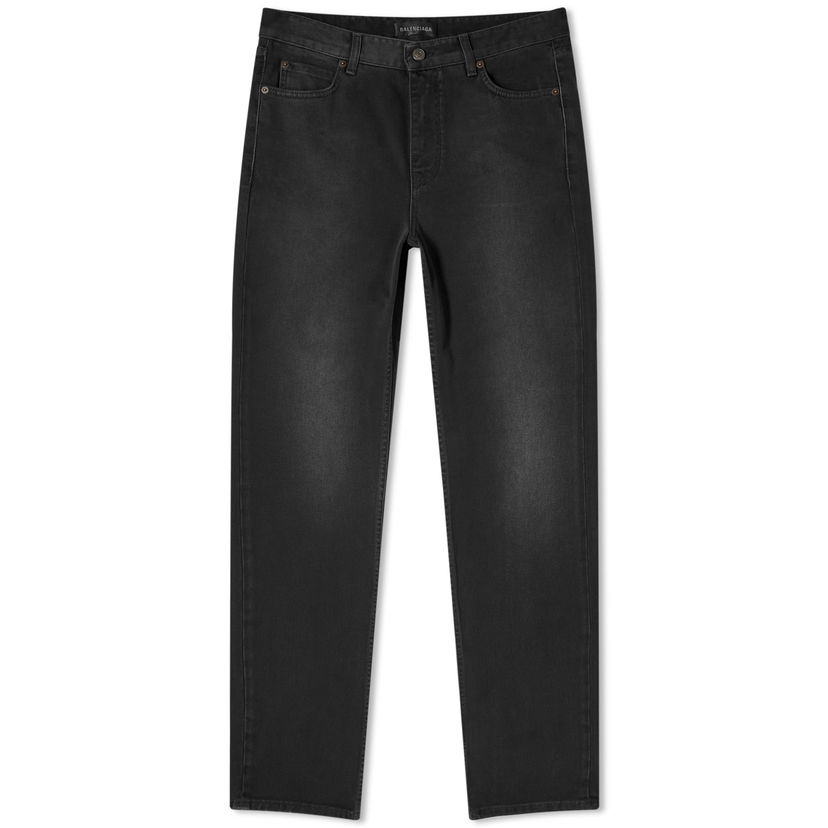 Дънки Balenciaga Runway Slim Jeans Черно | 767973-TNW11-1672