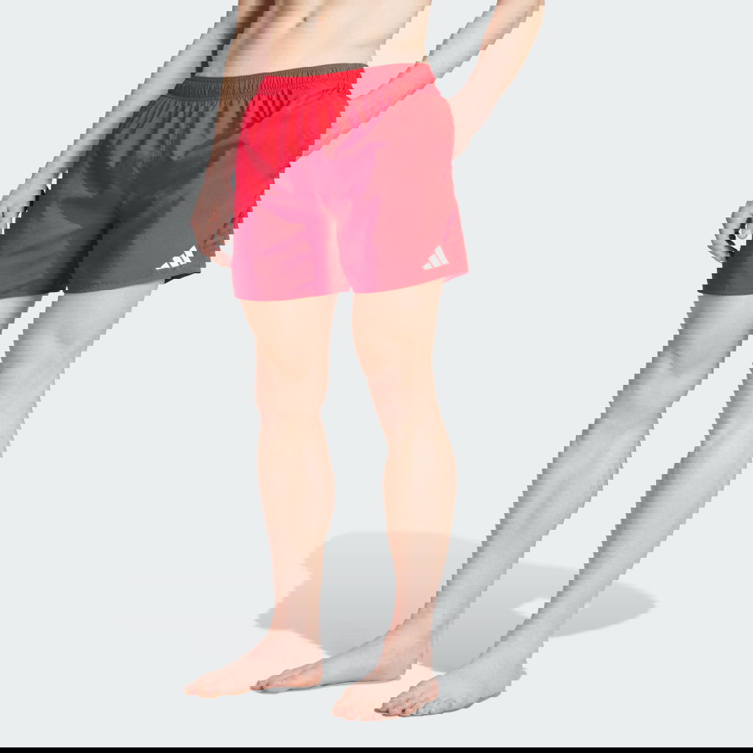 Бански adidas Performance 5 Inch Swim Shorts Червено | JX2669, 0