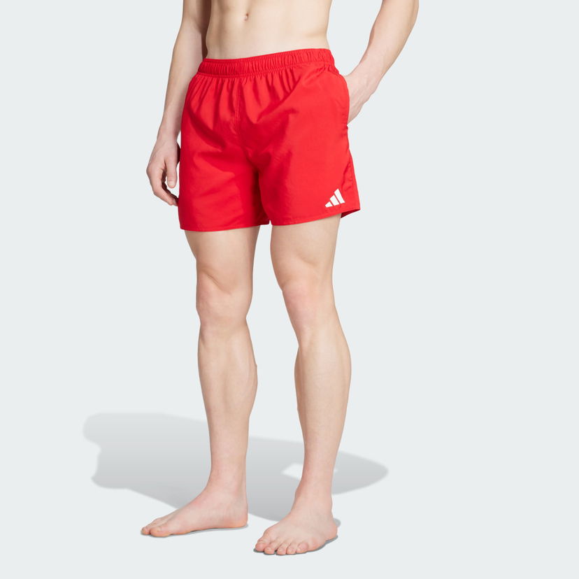 Бански adidas Performance 5 Inch Swim Shorts Червено | JX2669