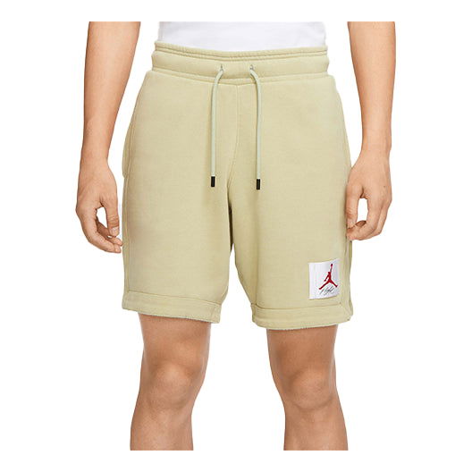 Къси панталони Jordan Air Jordan Flight Logo Label Shorts Бежово | CN3822-354