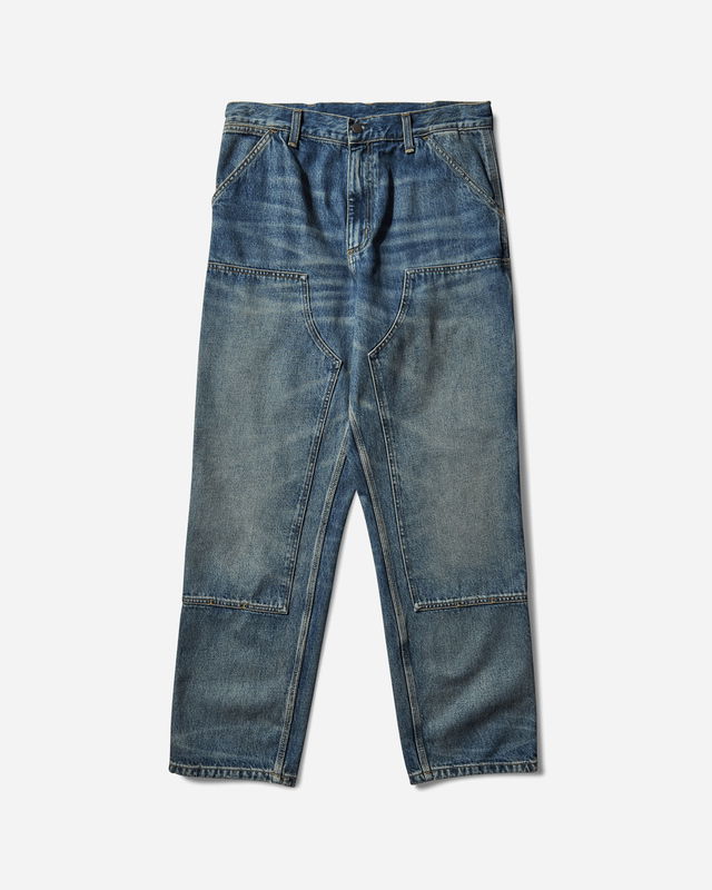 Double Knee Pants Worn Wash