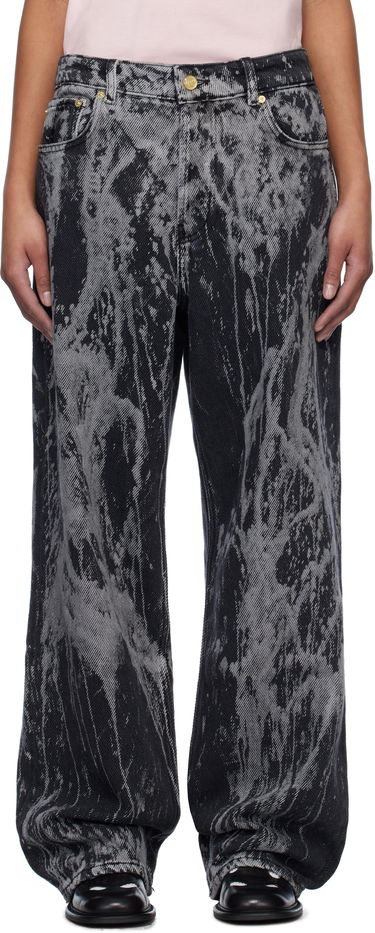 Дънки GANNI Ganni Heavy Denim Izey Jeans Черно | J1595, 0