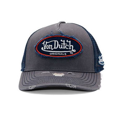 Шапка с козирка Von Dutch Von Dutch Kalmar Trucker Cap Сиво | VD-7030845, 2