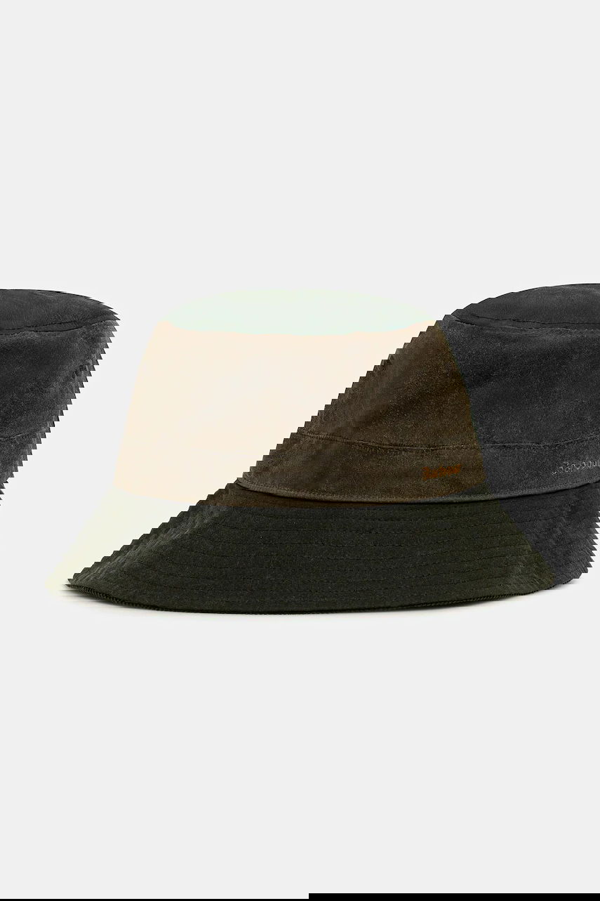 Шапка Barbour Barbour Brackley Wax Bucket Hat Зелено | LHA0548OL52, 0